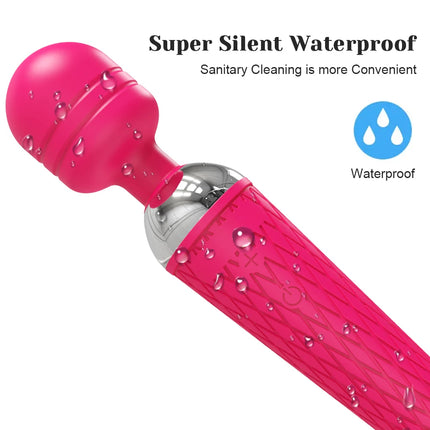 Clitoris Stimulation Powerful AV Vibrator Female Magic-Wand Nipple Clitoris Stimulator Adult Erotic Product Sex Toys for Women