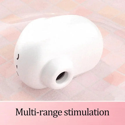 Vibrating Egg Massager Cute Rabbit Clitoral Suction Vibrator G Spot Stimulator USB Rechargeable Adult Sex Toy for Women