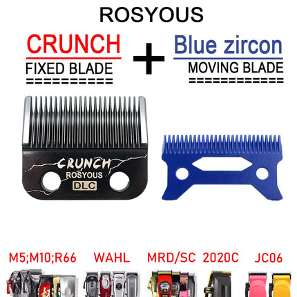 Zircon Long Teeth Moving Blade Clipper Accessories Replacement for JUCAI JC06 8148 V003 R66 M10 Madeshow Wmark Kulilang VGR