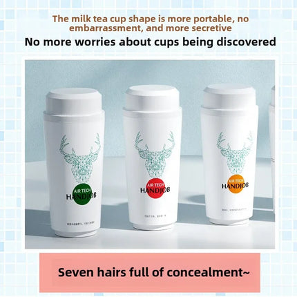 Discreet Milk Tea Cup Male Masturbator, Portable Reusable Pocket Pussy, Design for Privacy Travel-Friendly Adult Toy for Men 18+
