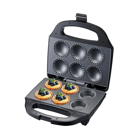 Cross-border home use 6 hole baking cake mini pie maker quiche maker cake machine egg tart machine breakfast machine 750w