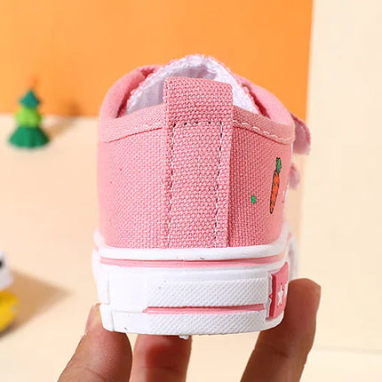 New Fashio Kid Shoe Boy Sneaker Shoe Spring Autumn Children Cartoon Canvas Sports Shoes Boys Girls Baby Board Shoes with Leisure