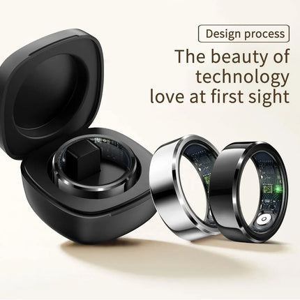 Smart Ring FOR Huawei Xiaomi Heart Sports Ring  Black Technology Sleep Monitoring Xiaomi Bluetooth Suitable for ios/Android