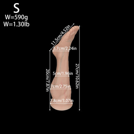 New 3 Styles Foot Palm Fist Anal Plug Huge Dildo with Suction Cup Silicone Deep Butt Stimulator Sex Toy for Men Women Adult 18+