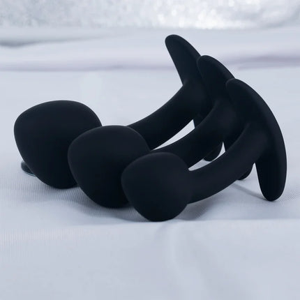 Prostate Massage Penis Fake Insert G Spot Unisex Toy for Man Women Silicone Anal Butt Plug Wearable Stimulation Ball Dildo 18+