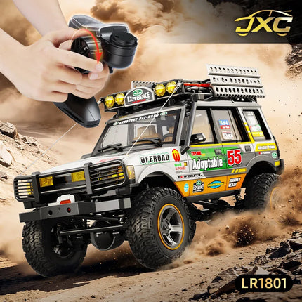 New JXC LR1801 1/18 Scale LR1801 RC Car 4WD Full Proportion Dual Speed Simulation Climbing Off-road Model Toy For Kid And Adults