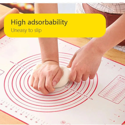Silicone Baking Mat Kneading Pad Dough Mat Pizza Cake Dough Maker Kitchen Cooking Grill Non-Stick Gadgets Bakeware Pastry Mat