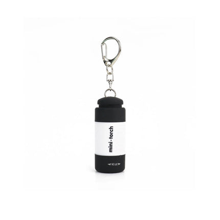 Micro LED Strong Light Pocket Keychain Flashlight USB Rechargeable Waterproof Outdoor Hiking Camping Mini Flashlight Pendant