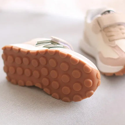 Children's Sports Shoes Spring Autumn New Boy Forrest Gump Shoes Girl Casual Shoes Kid Male Baby Lightweight Breathable Sneakers