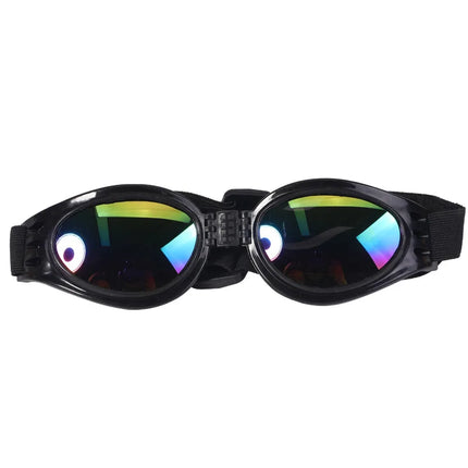 Pet Adjustable Dog Goggles Sunglasses Anti-UV Sun Glasses Eye Wear Protection Black Widely Used Dog Sunglasses Pet Dog Supplies