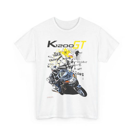 438@EY B/M.W K 1200 GT T Shirt The Ultimate Travel Motorcycle Tee Grand Tourer Rider Graphic Top For b.mw Fans Long Distance Gif
