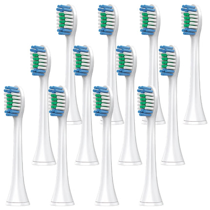 4/8/12/20x Compatible with Philips Sonicare Electric Toothbrush Snap-on Replacement Brush Heads, for 4100/1100/5300/6100/5900