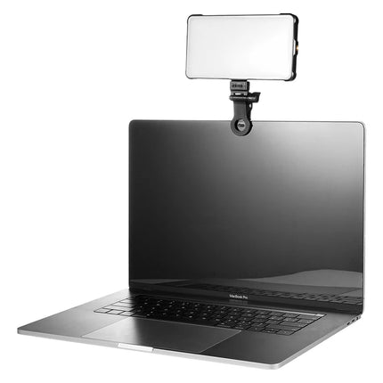 RGB LED Video Light Fill Straight Pocket Photography Lighting Clip for Phone iPhone iPad Laptop Camera - Vlog Live Stream