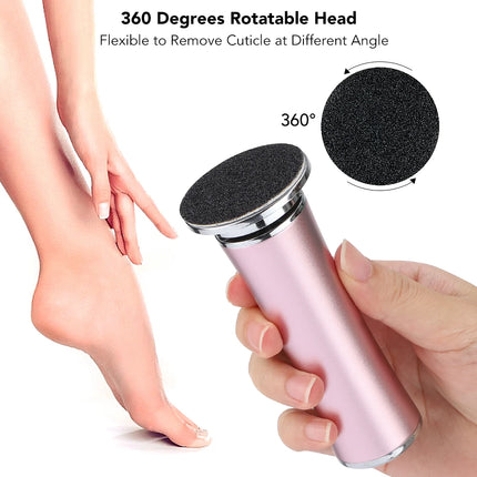Electric Foot Callus Remover Machine Professional Pedicure Tool For Dead Skin And Heels Cuticle Removal 60 Replacement Sandpaper
