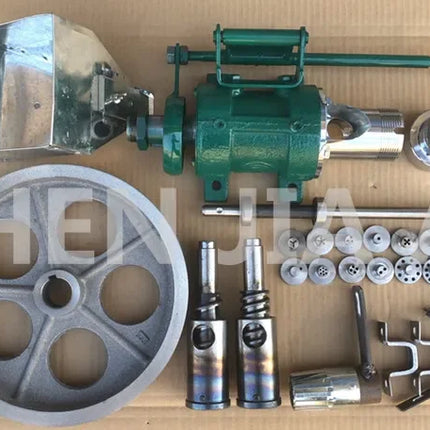 14 Use corn puffing extruder machine 25Kg/h Snack Extruder Twisted Hollow Stick Solid Crispy Popper Bulking Machine 25Kg/h