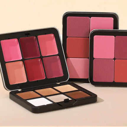 12-color iron box concealer blush cream matte highlight contour makeup all-in-one palette