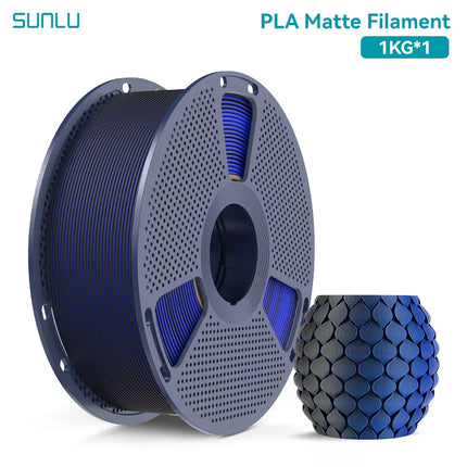 SUNLU 1KG Dual Color Matte 3D Printer Filament 1.75mm 1kg +/- 0.02mm PLA Matte Filament Fit Most FDM 3D Printer & 3D Pen