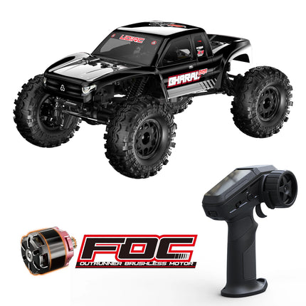 UDIRC UCX1804PRO 1:18 Scale RC Rock Crawler Four-Wheel Steering FOC Outrunner Brushless Motor All Terrains Off-Road Truck Adult