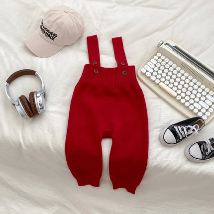 0-24M Newborn Baby Girl Autumn Winter Romper Long Sleeve O-Neck Knitting Jumpsuit Newborn Baby Knitted Purple Ruffled Clothing