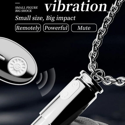Mini Necklace Bullet G Spot Vibration Clit Stimulation Vibrating Jump Love Egg Vagina Female Masturbator Adult Sex Toy for Women