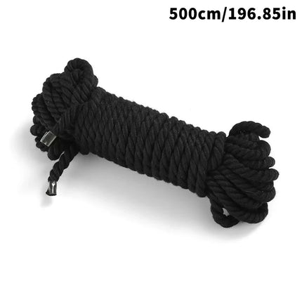 1PC 5M Cotton Rope Sex Restraints Adult Game Kit Slave Sex Toy for Couples Handcuff Ankle Cuffs 18+