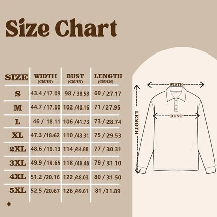 Men's 3D Printed Retro Plaid Pattern Golf Shirt Long Sleeve Polo Shirt Business Casual Formal Button Collar Autumn and Winter