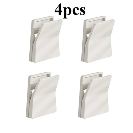 4pcs Kitchen Glove Holder, Dishwashing Glove Hook,Household Rubber Glove Storage Rack, Dishcloth Clip, Glove Hanger,Storage Clip