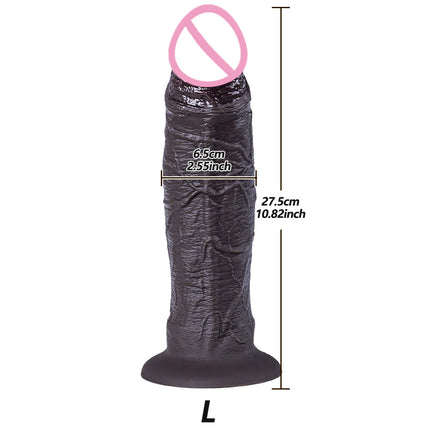 Thick Dildo Man Dick Vagina Massager Adult Women Lesbian Sex Toy Soft Silicone Penis StrapOn With Suction CupFemale Masturbation