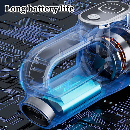 Car vacuum cleaner wireless one-button dust dump high-power portable vacuum cleaner large suction mini handheld vacuum cleaner