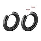 black A 1 pair / 14mm