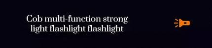 1200MAH Rechargeable Pocket Flashlight Portable Side COB Torch with Clip Tail Magnet Light 7 modes Outdoor Camping Lantern Send