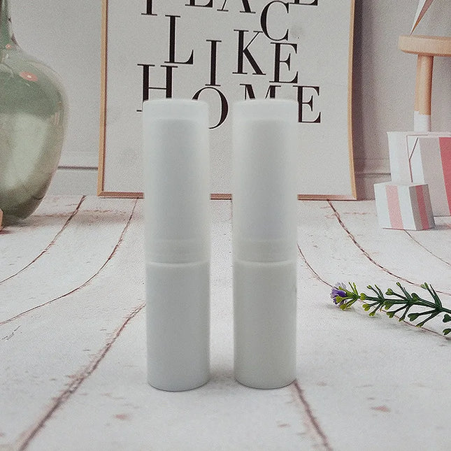 500PCS 4g Frosted cap lipstick tube, six-color empty lipstick tube, moisturizing lipstick cosmetic packaging empty tube