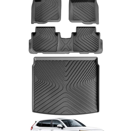 for Honda CR-V CRV 2023 2024 2025 Car Floor Mats Trunk Backrest Pad 3D TPE Waterproof Protective Auto Accessories Left Rudder