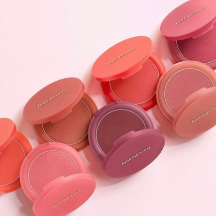 Rare Beauty Soft Pinch Matte Bouncy Elastic Blush Moisturizing Lasting HOPE HAPPY ALIVE GRATEFUL Monochrome Rouge Blush Plate