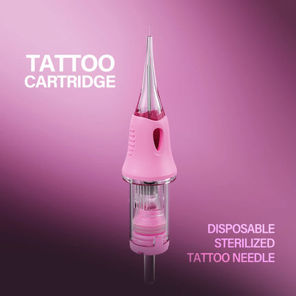 10pcs Tattoo Cartridge Needles Disposable Needles RL RM XF Series For Tattoo Machine For Eyebrow Eyeliner Permanent Makeup