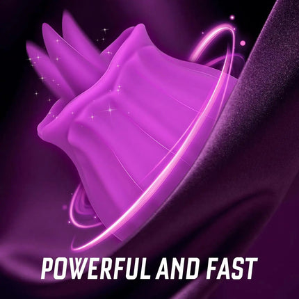 Rose Tongue Vibrator Sex Toy Clitoral Stimulator with Licking & Vibration Female Anal Clitoris Nipple G Spot for Her Pleasure