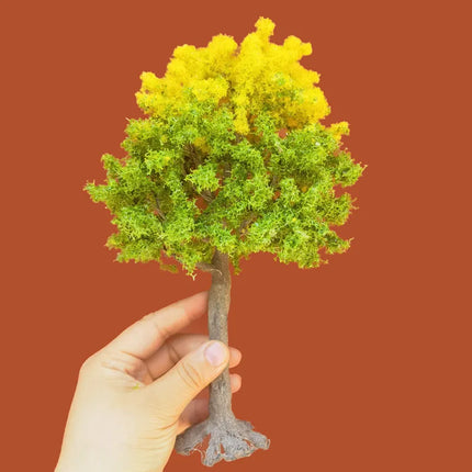 1pc 23-30cm Artifical Wire Trees Model Tree Architectural Model Material DIY HanddiyCrafted Tree Train Railway Sandtable Layout