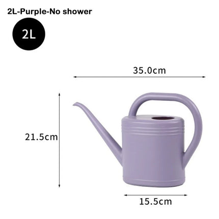 1L/2L Watering Can Pot Plastic Garden Plants Plants Sprinkler Large Capacity Long Mouth Watering Device for Hanging Baskets
