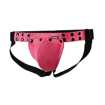 Men's Jockstraps Men Harness Bodysuit Jockstrap Underwear Jock with Removable Codpiece 'Big Bulge'. Adjustable Comfort and Size.