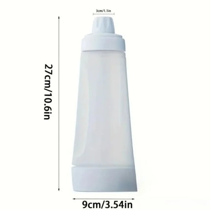 1000ml Hand Cranked Batter Mixer Bottle with Scale Batter Dispenser Pancake with Whisk Ball Baked Goods Easy-Squeeze Design 2026