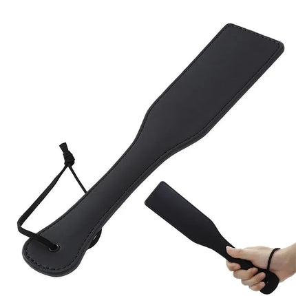 Black Whips and Paddles Leather Whip Bdsm Spanking Flogger Fetish Spanking Paddles Bondage Sex Toys For Couples Adult Games