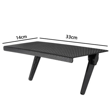 Adjustable TV/Monitor Top Shelf Organizer - Universal Space-Saving Rack for Router, Media Box,Accessories & Cable Management