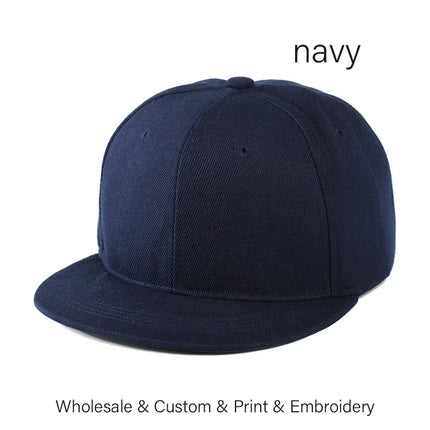 SLECKTON Custom Logo Caps Fashion Hip Hop Snapback Hats for Women and Men DIY Letter Embroidery Design Image Print Wholesale Hat