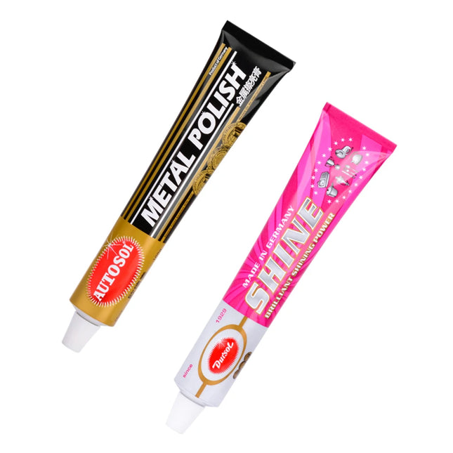 German AUTOSOL Metal Polishing Paste Scratch Repair Metal Band Bag Zipper Copper Food Grade For Polishing Tableware 50g/100g