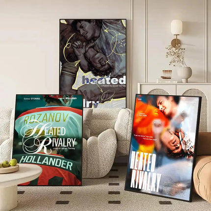Movie H-heated Rivalry Poster Trendy And Easy-to-Apply Wall Art Stickers For Home Decor And Dorm Room Walls