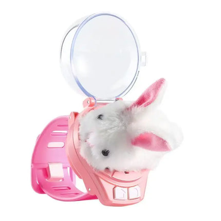 Capybara Rabbit Remote Control Car Watch Toys with Light 2.4G Racing Car Wrist Toy for Kid RC Small Car Interactive Game