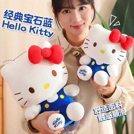 2 style Hello Kitty Anime Hello Kitty Stuffed Toys Plushier Soft Pillow Birthday Gifts For Girls Kawaii Hello Kitty Plush Dolls