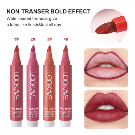 Matte Liquid Lip Liner Marker Pen Dyeing Lip Gloss Waterproof Long Lasting Lipstick Pencil Sexy Lips Contour Makeup Cosmetics