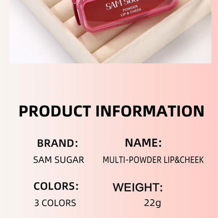 Natural Matte Blush Cream Long Lasting Waterproof Brightening Multi Use For Lips Face Cheeks Monochrome Nude