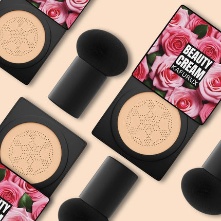 5 Colors Magic Foundation Mushroom Head Air Cushion 1PC CC Cream Concealer Moisturizing Waterproof Foundation Base Makeup Gifts